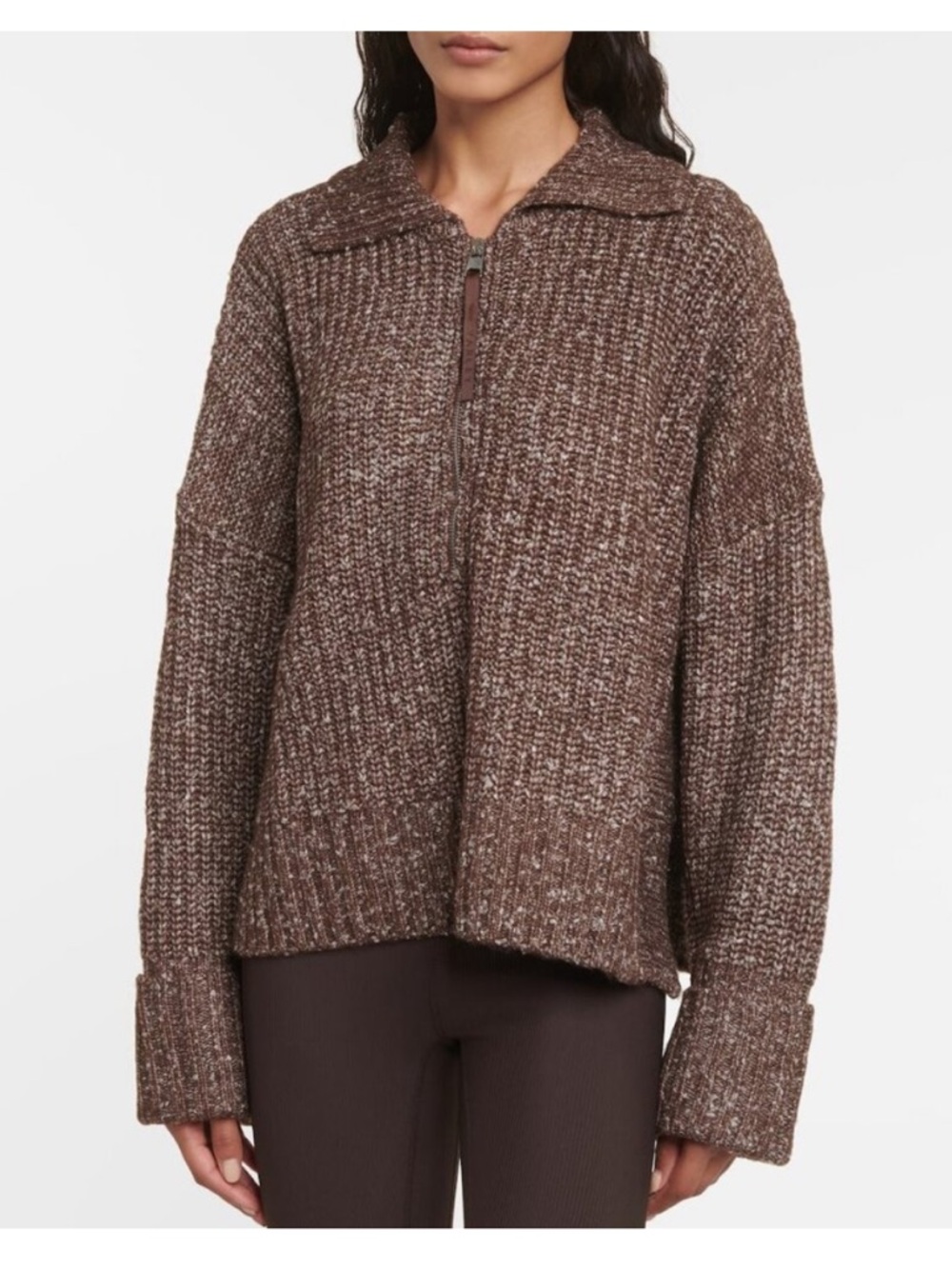 Varley Amelia Half Zip Sweater Medium